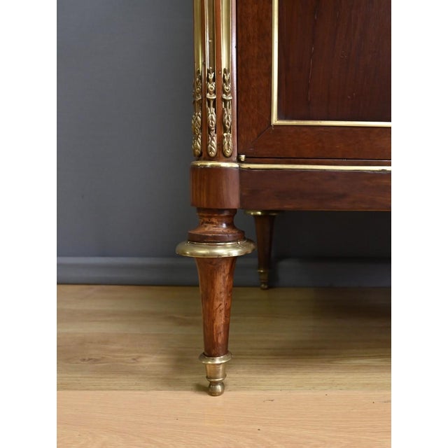 Louis XVI Style Mahogany Scriban Bookcase, Mid-19th Century For Sale - Image 16 of 18