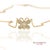Early 21st Century 14k(585) Yellow Gold Natural Diamond Butterfly Pendant Necklace With Chain For Sale - Image 5 of 12