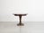 A round wooden ship's table with brass details, attributed to Gustavo Pulitzer-Finali (1887–1967). The table features a...