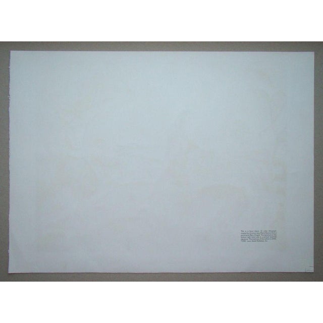 After Marc Chagall, Lovers Over Paris, 1985, Limited Edition Lithograph For Sale - Image 17 of 18