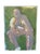 A striking watercolor on paper featuring an abstracted male figure in a rear-facing pose, painted in rich washes of...