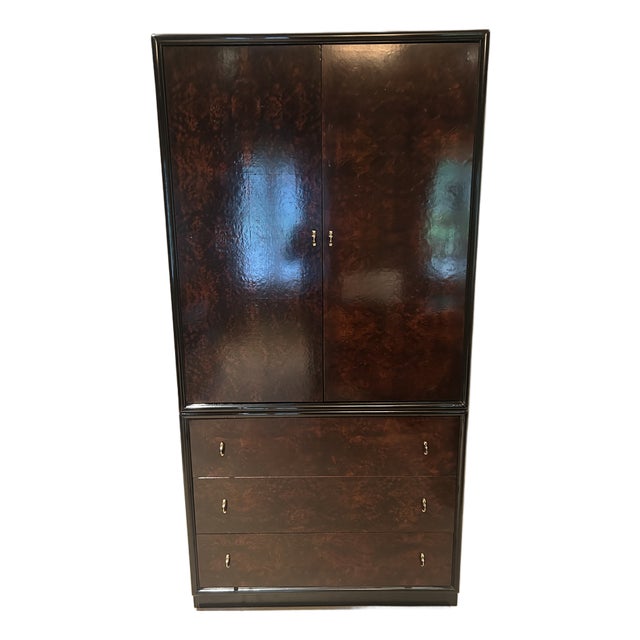 1980s Henredon Scene Three Armoire (Gentleman's Chest), Attributed For Sale