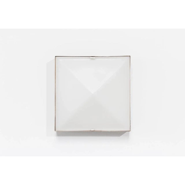 Mid-Century Modern Vintage Minimalist Pyramid Ceiling Lamp from Raak For Sale - Image 3 of 7