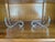 Mid 20th Century Vintage 1950 Danish Carl F. Christiansen Candle Holders Silver Plated -2 For Sale - Image 5 of 6