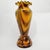 Beautiful vintage mid-century modern art glass vase. This striking piece features a rich, vibrant amber and butterscotch...