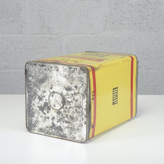 Black Lubricating Oil Can from AGIP, 1970 For Sale - Image 8 of 9