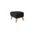 Contemporary Dark Grey Natural Oak Rafsimonsvidar3 My Own Chair Footstools by Lassen, Set of 4 For Sale - Image 3 of 6