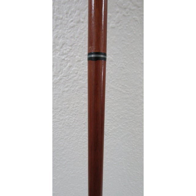 Antique Brass Eagle Handle and Wood Walking Stick Cane With Hidden