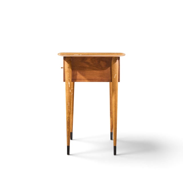 Mid 20th Century Lane Acclaim Mid Century Walnut Console Table For Sale - Image 5 of 9