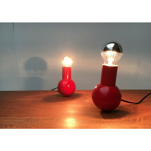 Mid-Century Space Age Balancing Table Lamps, 1960s, Set of 2 For Sale - Image 10 of 18