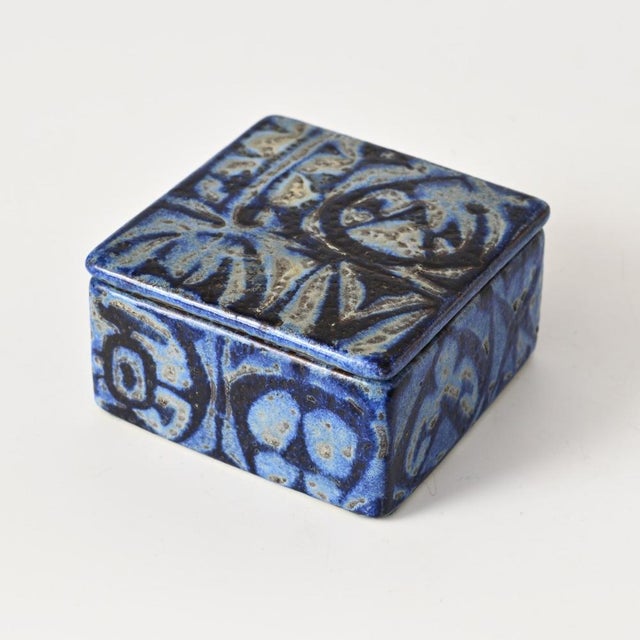 Baca Series Ceramic Box by Nils Thorsson for Alumina Royal Copenhagen, 1970s For Sale - Image 10 of 10
