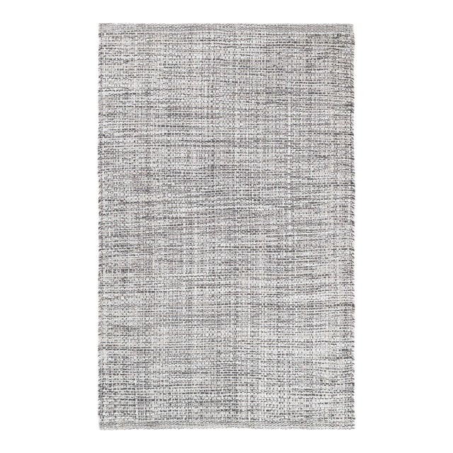 Dash & Albert by Annie Selke Fusion Grey Indoor/Outdoor Rug, 2'6" x 8' For Sale