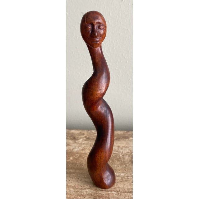 Vintage Modernist Wood Figure by Nimo Mocharnuik For Sale In Tampa - Image 6 of 6
