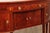 Hepplewhite Style Banded Mahogany Demilune Sideboard For Sale - Image 9 of 18