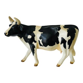 1970s Cow Figurine Sculpture For Sale