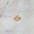 Double "V" Shaped Diamond Ring Guard Enhancer, Size 7 For Sale - Image 4 of 4