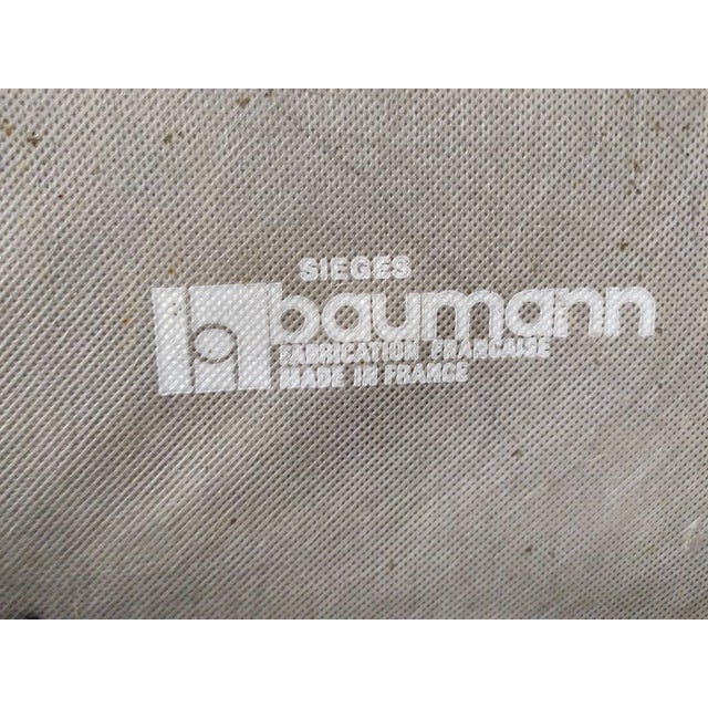 Set of Bow Wood Armchairs from Baumann, 1970s For Sale - Image 14 of 15