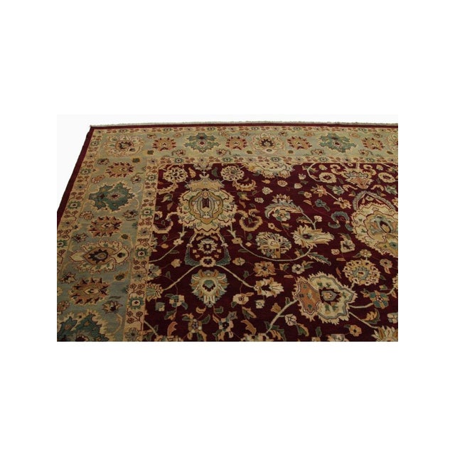 12x15 Handwoven Indian Agra Area Rug - 106253 For Sale - Image 10 of 13