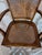 Baker Furniture Company Vintage Cherry Wood and Cane Arm Chair For Sale - Image 4 of 12