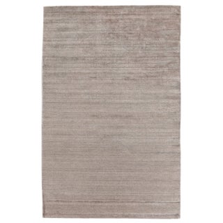 Exquisite Rugs Creil Hand loom Bamboo/Silk Linen Rug-10'x14' For Sale