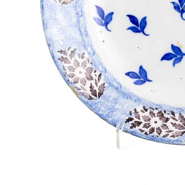 19th Century Earthenware Plate For Sale - Image 3 of 6