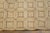 1950s Beige Cream Vintage Geometric Reed American Knotted Mid Century Modern Rug For Sale In New York - Image 6 of 7