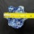 Mid-Century Modern Vintage MCM Signed Hand Blown Confetti Ruffled Art Glass Bowl Handkerchief Vase For Sale - Image 3 of 5