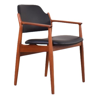 Mid-Century Modern Danish Teak Chair by Arne Vodder for Sibast, 1960s For Sale