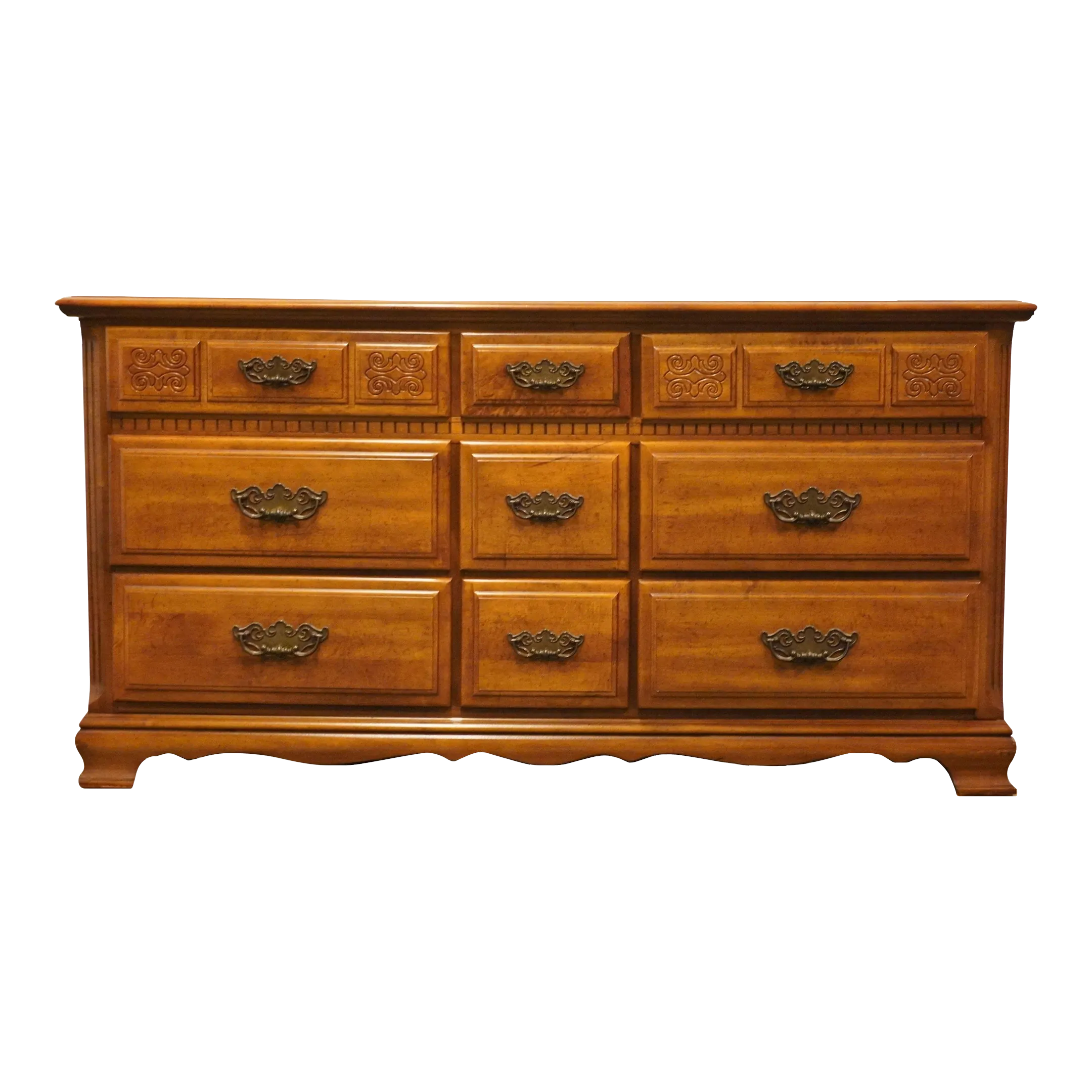 Sumter Cabinet Solid Hard Rock Maple Rustic Early American 61