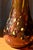 1990s Free-Form Amber Art Glass Vase by Gyula Budveszel, Hungary, 1990s For Sale - Image 5 of 6