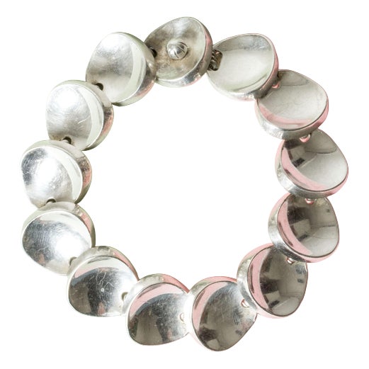 Silver Bracelet from Bent Knudsen, 1950s For Sale