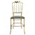 Mid-Century Chiavari Brass Chair attributed to Giuseppe Gaetano Descalzi, Italy, 1950s For Sale - Image 16 of 16