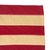 Late 20th Century Vintage Cotton Betsy Ross American Flag With Embroidered Stars For Sale - Image 5 of 5
