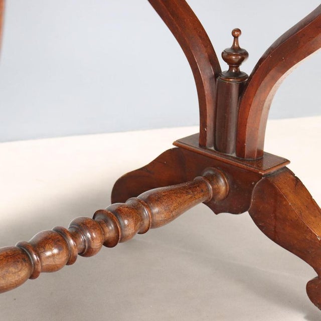 Work Table in Walnut and Walnut Burl For Sale - Image 8 of 11