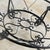 Vintage Rustic Spanish Revival Style Coffee Table Hand Wrought Iron Round With Glass Top For Sale - Image 15 of 17