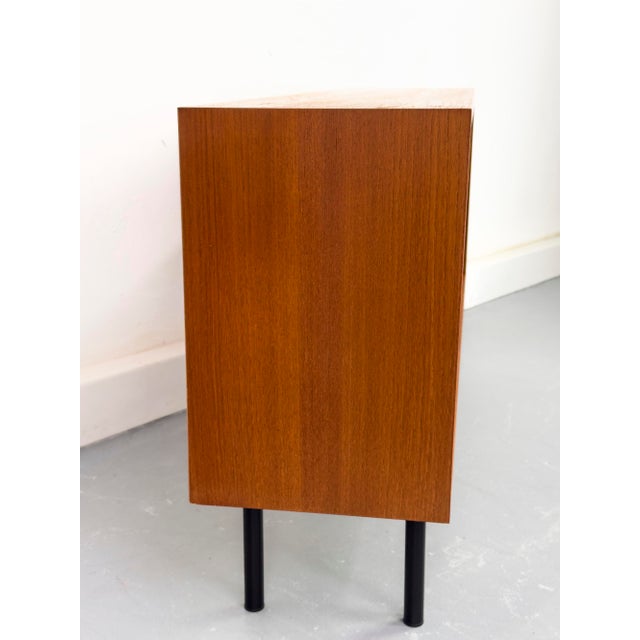Low Teak Shelf from Omann Jun, 1960s For Sale - Image 9 of 15