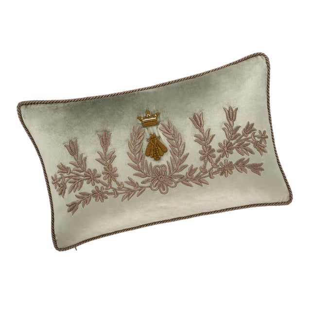 Elevate your home with the timeless elegance of the Regina Silk Velvet Throw Pillow Cover. Handcrafted from luxurious silk...