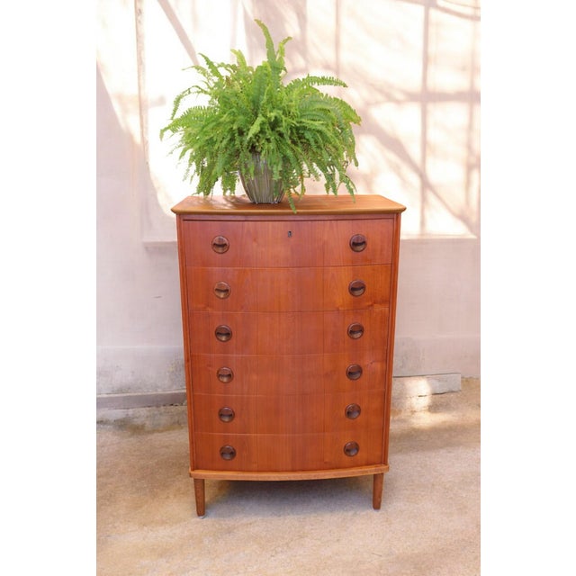 Danish Chest of Drawers in Teak with Arched Front, 1960 For Sale - Image 13 of 18