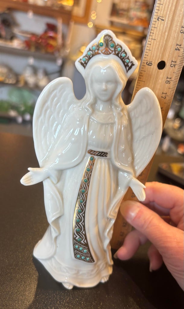 Lenox China Jewels Collection 天使 フィギュアビン 1990s Lenox Jewels Collection Angel | Chairish