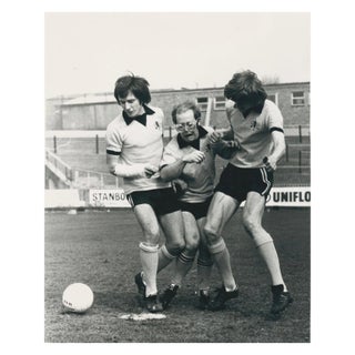 Elton John in a Soccer Match, Watford FC, 1973, Photograph For Sale