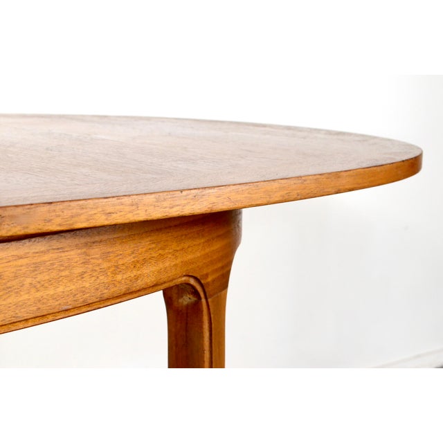 Wood Mid-Century Modern Extendable Oblong Dining Table in Teak from Nathan, 1960s For Sale - Image 7 of 12