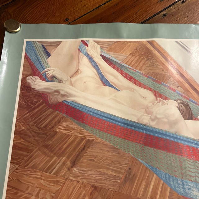 Realism 1980s Philip Pearlstein Signed Exhibition Poster For Sale - Image 3 of 12