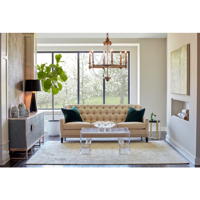 Transitional Ray's Edge Cabinet For Sale - Image 3 of 5