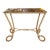 MCM Nautical Style Rope Table W/Glass Top For Sale