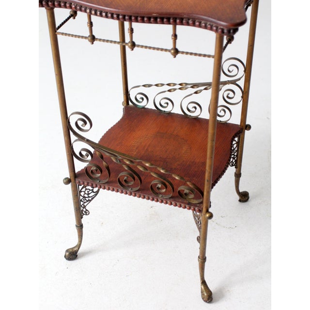 Antique Victorian Side Table For Sale - Image 12 of 12