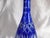1950s 1950s Blue Cut to Clear Bottle Decanter For Sale - Image 5 of 7
