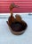 Brown Vintage Chinese Wood Swan Bucket For Sale - Image 8 of 8