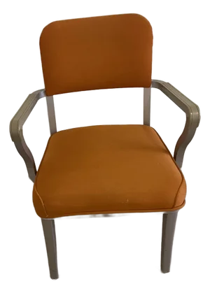 Mid 20th Century Vintage Mid Century Industrial Steelcase Armchair