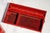 Nice Antique Mark Cross Red Leather Jewelry Box Luxury Case With Lock & Key Home Decor For Sale - Image 10 of 18