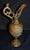 Antique Victorian Cast Metal Ewer Pitcher 12.5” Ornate Bacchus Grape Vines Urn For Sale - Image 14 of 15